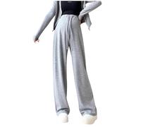 JIANGML Umstandshose Damen 2026 High Waist Bootcut Slim Fit Freizeithose Stretch Schwangerschaftshose Weites Bein Umstandsleggings Bequeme Umstandsmode Lockere Yoga Hose Elegant Schlaghose