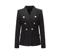 JIANROU Damen Blazer Elegant Business Revers Blazer,Bomberjacken Mantel Pailletten Blazer Schwarz Damen Trachten Strickjacke Sweatjacke Damen Beige Blazer Damen Baum Kurzblazer Altrosa