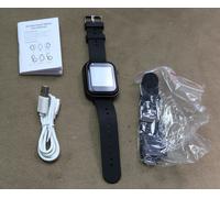 jianyana T16 4G Kinder-Smartwatch schwarz, IP67, SOS-Anruf, Wecker, Musikplayer, Kamera