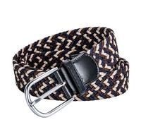 JIARY Stretchgürtel Elastischer Stoffgürtel Unisex Geflochtener Flechtgürtel Dehnbarer Gürtel Für Damen Und Herren Breite 3.4Cm,D,105CM/41.3''