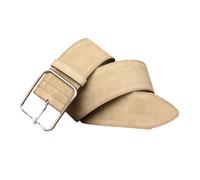 JIARY Wildleder Breiter Gürtel Damen, Mode Ledergürtel Damen Mit Goldene Schnalle, Grober Wildledergürtel,Retro Damengürtel Für Jeans Hosen Kleider Herbst-/Winterpullover,Khaki,100CM/39.4''