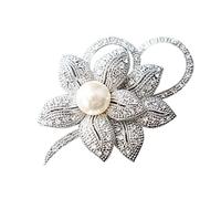 jieGorge Damen Broschen Kleidung Brosche Business Corsage Damen Bankett Strass Accessoires Brosche Brosche Damen Broschen (A, One Size)