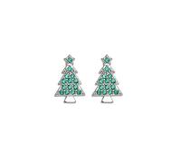 jieGorge Ohrringe Weihnachtsmann Ohrstecker Mädchen Weihnachten Weihnachtsohrringe für Teenager Frauen einschließlich Santa Red Green Tree Gift Ohrring Ohrringe Große ene Ohrringe (B, One Size)
