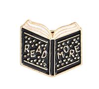 jieGorge Schal-Clip Beliebte Bücher, Ananas, Gewürz, Design, Öltropfen, Brosche, Schmuck, personalisiertes einfaches Rucksack-Abzeichen Schal-Clip (A, One Size)