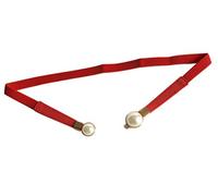 JIER Frauen Dünne Taille Gürtel Damen Taille Cinch Gürtel Stretchy Taille Retro Elastische Haken Gürtel Stretchgürtel Stretch Belt Für Kleid (Rot)