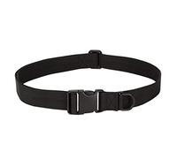 JIER Taktisch Gürtel Nylon Belt Tactical Gürtel Verstellbar Military Security Gürtel mit Klickschnellverschluss für Jagd Outdoor Sport Trekking (Schwarz)