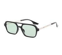 JIJIBA Kleiner Rahmen Quadratische Sonnenbrille Frau Mode Sonnenbrille Weibliche Vintage Hollow
