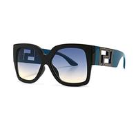 JIJIBA Neue quadratische Dicke Rahmen Sonnenbrille Frauen Große Brille Sonnenbrille Aushöhlung Vintage Shades gafas