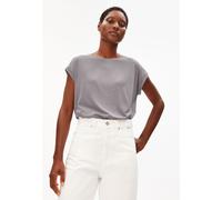 JILAANA T-SHIRT | TENCEL™ Lyocell Mix - grau (L)