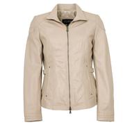 Jilani - Damen Echtleder Lederjacke Lammnappa Sand Größe 46
