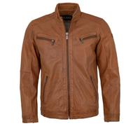 Jilani - Herren Lederjacke Lammnappa cognac : 60