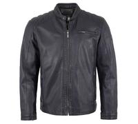Jilani - Herren Lederjacke Lammnappa dunkelblau : 58