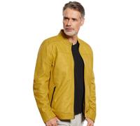 Jilani - Herren Lederjacke Lammnappa gelb : 62