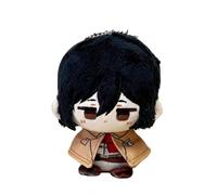 Jilijia Anime Plüschkissen Levi/Zoe Hans/Eren Jaeger Figur Schlüsselanhänger weich gefüllte Mini-Anhänger für Taschendekoration, Sammlerstück, Geschenke für Fans, 10 cm