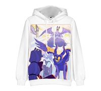 Jilijia Hazbin Hotel Hoodie Sweatshirt Alastor/Angel Dust/Charlie Morningstar/Moxxie Sport Cartoon Hoodie Anime 3D Printed Pullover Hooded Sweatshirt