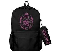 Jilijia The Seven Deadly Sins Rucksack, Tagesrucksack, Anime-Schultasche, King/Ban/Meliodas Rucksack, Aufbewahrungstasche, Reisetasche, modische Taschen, Typ 5, 43x35cm