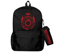 Jilijia The Seven Deadly Sins Rucksack, Tagesrucksack, Anime-Schultasche, King/Ban/Meliodas Rucksack, Aufbewahrungstasche, Reisetasche, modische Taschen, Typ 1, 43x35cm