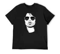 Jim Morrison T-Shirt The Doors Mens Cool Band Guitar Festival Tee Top Black XXL