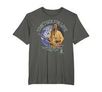 Jimi Hendrix Earth Blues Vintage Band T-Shirt, Herren Große Größen, Anthrazit, 5X Tall
