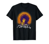 Jimi Hendrix Halo Portrait with Signature Vintage Band T-Shirt