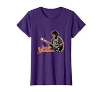 Jimi Hendrix Herbstglühen T-Shirt, Damen, Violett, 3XL