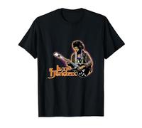 Jimi Hendrix Herbstglühen T-Shirt, Herren, Schwarz, L