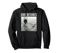 Jimi Hendrix Live at Woodstock Pullover Hoodie, Unisex für Erwachsene, Schwarz, S