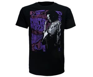 Jimi Hendrix Purple Haze Band T-Shirt Schwarz - Offizielles Merchandise M Schwarz