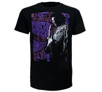 Jimi Hendrix Purple Haze Band T-Shirt Schwarz - Offizielles Merchandise S Schwarz