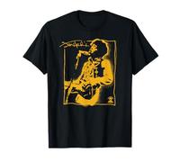 Jimi Hendrix Spray Paint Graffiti Portrait Vintage Band T-Shirt