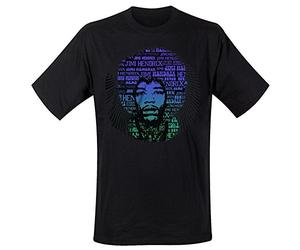 Jimi Hendrix - T-Shirt Afro Speech (in L)