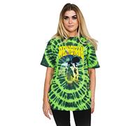 Jimi Hendrix T Shirt Hear The Vibe Logo Nue offiziell Tie Dye Grün Unisex XL