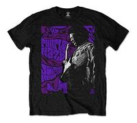 Jimi Hendrix - T-Shirt # Xl Black Unisex # Purple Haze