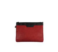 Jimmy Choo Derek clutch Rot Einheitsgröße