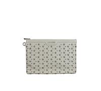 Jimmy Choo Derek Clutch Weiß Einheitsgröße