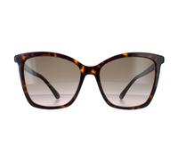 Jimmy Choo Square Damen Havanna Braun Farbverlauf ALI/S Einheitsgröße