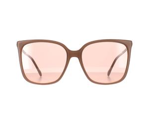 Jimmy Choo Square Damen Nude Rosa Flash Silber Spiegel SCILLA/S Einheitsgröße