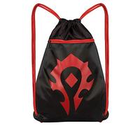 Jinx World of Warcraft Horde Loot Bag, schwarz/rot, 46 x 36 cm