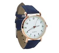 Jipersuo Eine schöne Damenuhr für die Retro-Gürteluhr eine Damenuhr Goldene Damenuhren (Blue, One Size)