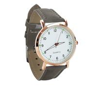 Jipersuo Eine schöne Damenuhr für die Retro-Gürteluhr eine Damenuhr Goldene Damenuhren (Grey, One Size)