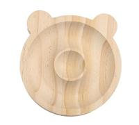 JISADER Bambus-Armbandablage, Schmuckablage, Halter, Schmuckaufbewahrung, Vitrine, Organizer für Schminktisch, Bär