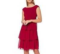 Jive Evening Damen Asymmetrisches Midi-Chiffonkleid