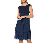 Jive Evening Damen Asymmetrisches Midi-Chiffonkleid