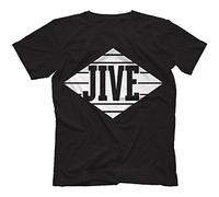 Jive Records T-Shirt, Schwarz, XXX-Large