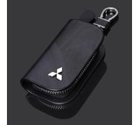 JIYIFAN Auto Schlüsseltasche für Mitsubishi Pajero Pajero V73 V93 V97, Autoschlüssel Hülle Schlüsselmäppchen Tragbares Mode Autoschlüssel Schlüsselanhänger,B