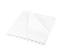 JIYIN Bügelvlies Weiß, 200 x 100 cm Aufbügelbarer Vlieseline Leichtes Gewicht Einseitig Einlagestoff für BüGelfalten,NäHhandwerk, Verstärkte Bekleidung(Leichtgewicht)