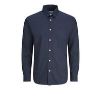 JJ Rebel Herren Jrebgavin Solid Shirt Ls Noos Hemd, Sky Captain, XL EU