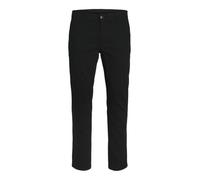 JJ REBEL Herren Jrebmichael Slim Sharp Noos Chino-Hose, Schwarz, 34W / 34L EU