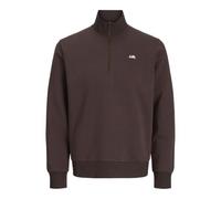 JJ rebel Herren Jrebrebel Logo Sweat Half Zip, Bracken, L EU