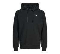 JJ REBEL Herren Jrebrebel Logo Sweat Hood Noos Kapuzenpullover, Schwarz, XL EU